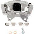 Rear, Driver and Passenger Side Brake Calipers, Bracket Included