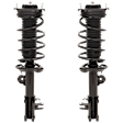 Front, Driver and Passenger Side Fully Loaded Strut, FWD