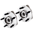 2004 Jeep Wrangler - Front, Driver and Passenger Side Wheel Hub, 5 Lugs, With Bearing
