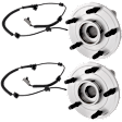 2006 Jeep Commander - Front, Driver and Passenger Side Wheel Hub, RWD, 5 Lugs, With Bearing, With Sensor