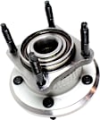 2-Wheel Set Rear, Driver and Passenger Side Wheel Hubs, With Bearing, 5 x 5 in. Bolt Pattern