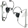 2001 Jeep Grand Cherokee - Front and Rear, Driver Side Power Window Regulator, With Motor