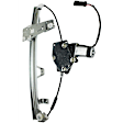 2001 Jeep Grand Cherokee - Front and Rear, Driver Side Power Window Regulator, With Motor