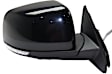 Driver and Passenger Side Mirror, Power Adjust, Heated, Power Folding, Paintable, In-housing Signal Light, With Memory, With Puddle Light, No Auto-Dim, With Blind Spot Detection in Glass
