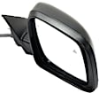 Driver and Passenger Side Mirror, Power Adjust, Heated, Power Folding, Paintable, In-housing Signal Light, With Memory, With Puddle Light, No Auto-Dim, With Blind Spot Detection in Glass