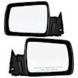 Driver and Passenger Side Mirrors, Manual Adjust, Manual Folding, Non-Heated, Paintable, No Signal Light, No Memory, No Puddle Light, No Auto-Dimming, No Blind Spot Feature