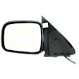 Driver and Passenger Side Mirrors, Power Adjust, Manual Folding, Non-Heated, Textured Black, No Signal Light, No Memory, No Puddle Light, No Auto-Dimming, No Blind Spot Feature