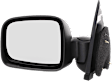 Driver and Passenger Side Mirrors, Manual Adjust, Manual Folding, Non-Heated, Textured Black, No Signal Light, No Memory, No Puddle Light, No Auto-Dimming