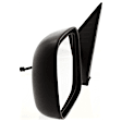 2004 Jeep Liberty - Driver and Passenger Side Mirror, Power Adjust, Heated, Textured Black, Manual Folding, No Signal Light, No Blind Spot Feature, Without Memory Recall, No Puddle Light, No Auto-Dimming