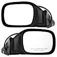 Driver and Passenger Side Mirrors, Power Adjust, Manual Folding, Non-Heated, Textured Black, No Signal Light, No Memory, No Puddle Light, No Auto-Dimming, No Blind Spot Feature