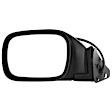 Driver and Passenger Side Mirrors, Power Adjust, Manual Folding, Non-Heated, Textured Black, No Signal Light, No Memory, No Puddle Light, No Auto-Dimming, No Blind Spot Feature