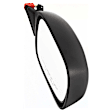 Driver and Passenger Side Mirrors, Power Adjust, Manual Folding, Non-Heated, Textured Black, No Signal Light, No Memory, No Puddle Light, No Auto-Dimming, No Blind Spot Feature