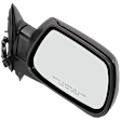 Driver and Passenger Side Mirrors, Power Adjust, Manual Folding, Non-Heated, Textured Black, No Signal Light, No Memory, No Puddle Light, No Auto-Dimming, No Blind Spot Feature
