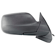 Driver and Passenger Side Mirrors, Power Adjust, Manual Folding, Non-Heated, Textured Black, No Signal Light, No Memory, No Puddle Light, No Auto-Dimming, No Blind Spot Feature