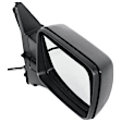 Driver and Passenger Side Mirrors, Power Adjust, Manual Folding, Heated, Textured Black, No Signal Light, With memory, No Puddle Light, No Auto-Dimming, No Blind Spot Feature