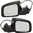 Driver and Passenger Side Mirror, Power Adjust, Heated, Power Folding, Paintable, In-housing Signal Light, No Memory, No Puddle Light, No Auto-Dim, No Blind Spot Feature