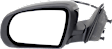 Driver and Passenger Side Mirror, Power Adjust, Non-Heated, Manual Folding, Paintable, No Signal Light, No Memory, No Puddle Light, No Auto-Dim, No Blind Spot Feature