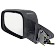 Driver and Passenger Side Mirrors, Power Adjust, Manual Folding, Heated, Paintable, In-housing Signal Light, With memory, No Puddle Light, No Auto-Dimming, With Blind Spot Detection in Glass