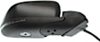 Driver and Passenger Side Mirror, Power Adjust, Heated, Manual Folding, Paintable, In-housing Signal Light, No Memory, With Puddle Light, No Auto-Dim, No Blind Spot Feature