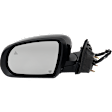 Driver and Passenger Side Mirror, Power Adjust, Heated, Manual Folding, Paintable, No Signal Light, No Memory, No Puddle Light, No Auto-Dim, With Blind Spot Detection in Glass