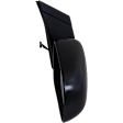 Driver and Passenger Side Mirror, Power Adjust, Heated, Manual Folding, Paintable, In-housing Signal Light, No Memory, No Puddle Light, No Auto-Dim, No Blind Spot Feature