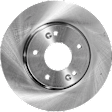 2011 Kia Soul - Front Brake Disc, Natural Finish, Plain Surface, Vented, 5 Lugs, 279.91 mm, 280mm Disc, 2.0L 4Cyl