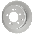 Rear Brake Disc, G-Coated, Plain Surface, Solid, 5 Lugs, 261.87 mm