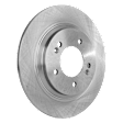 Front and Rear Brake Disc, Plain Surface, 5 Lugs, Front-320.04 mm/Rear-284 mm, For Models With Electronic Parking Brake, Pro-Line Series