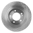 Front and Rear Brake Disc, Plain Surface, 5 Lugs, Front-320.04 mm/Rear-284 mm, For Models With Electronic Parking Brake, Pro-Line Series