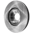 Front and Rear Brake Disc, Plain Surface, 5 Lugs, Front-299.97 mm/Rear-284 mm, For Models With Electronic Parking Brake, Pro-Line Series