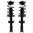 2011 Kia Sorento - Rear, Driver and Passenger Side Fully Loaded Strut, FWD, Front Wheel Drive, Includes Strut; Strut Mount and Coil Spring