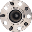 Rear, Driver and Passenger Side Wheel Hub, 5 Lugs, With Bearing, FWD