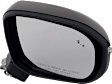 Driver and Passenger Side Mirrors, Power Adjust, Power Folding, Heated, Paintable, In-housing Signal Light, No Memory, No Puddle Light, No Auto-Dimming, With Blind Spot Detection in Glass