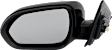 Driver and Passenger Side Mirrors, Power Adjust, Manual Folding, Non-Heated, Paintable, No Signal Light, No Memory, No Puddle Light, No Auto-Dimming, No Blind Spot Feature