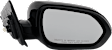 Driver and Passenger Side Mirrors, Power Adjust, Manual Folding, Non-Heated, Paintable, No Signal Light, No Memory, No Puddle Light, No Auto-Dimming, No Blind Spot Feature