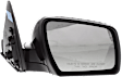 Driver and Passenger Side Mirrors, Power Adjust, Manual Folding, Non-Heated, Paintable, No Signal Light, No Memory, No Puddle Light, No Auto-Dimming, No Blind Spot Feature