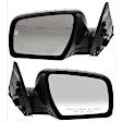 Driver and Passenger Side Mirrors, Power Adjust, Manual Folding, Heated, Paintable, No Signal Light, No Memory, No Puddle Light, No Auto-Dimming, No Blind Spot Feature