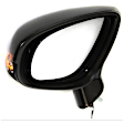 Driver and Passenger Side Mirror, Power Adjust, Heated, Manual Folding, Paintable, In-housing Signal Light, No Memory, With Puddle Light, No Auto-Dim, No Blind Spot Feature