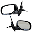 Driver and Passenger Side Mirror, Manual Adjust, Non-Heated, Manual Folding, Paintable, No Signal Light, No Memory, No Puddle Light, No Auto-Dim, No Blind Spot Feature