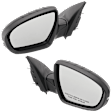 Driver and Passenger Side Mirrors, Power Adjust, Manual Folding, Non-Heated, Paintable, In-housing Signal Light, No Memory, No Puddle Light, No Auto-Dimming, No Blind Spot Feature
