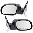 2015 Kia Soul - Driver and Passenger Side Mirror, Power Adjust, Heated, Paintable, Manual Folding, In-housing Signal Light, No Blind Spot Feature, Without Memory Recall, No Puddle Light, No Auto-Dimming