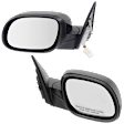 Driver and Passenger Side Mirrors, Power Adjust, Manual Folding, Heated, Paintable, No Signal Light, No Memory, No Puddle Light, No Auto-Dimming, No Blind Spot Feature