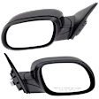 Driver and Passenger Side Mirrors, Power Adjust, Manual Folding, Non-Heated, Paintable, No Signal Light, No Memory, No Puddle Light, No Auto-Dimming, No Blind Spot Feature