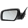 Driver and Passenger Side Mirrors, Power Adjust, Manual Folding, Heated, Paintable, In-housing Signal Light, No Memory, No Puddle Light, No Auto-Dimming, No Blind Spot Feature