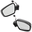 Driver and Passenger Side Mirrors, Power Adjust, Manual Folding, Heated, Paintable, No Signal Light, No Memory, No Puddle Light, No Auto-Dimming, No Blind Spot Feature
