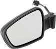 Driver and Passenger Side Mirrors, Power Adjust, Manual Folding, Heated, Paintable, No Signal Light, No Memory, No Puddle Light, No Auto-Dimming, No Blind Spot Feature