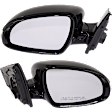 Driver and Passenger Side Mirror, Power Adjust, Heated, Power Folding, Paintable, In-housing Signal Light, Without Memory Recall, No Puddle Light, No Auto-Dimming, No Blind Spot Feature
