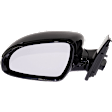 Driver and Passenger Side Mirror, Power Adjust, Heated, Power Folding, Paintable, In-housing Signal Light, Without Memory Recall, No Puddle Light, No Auto-Dimming, No Blind Spot Feature