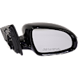 Driver and Passenger Side Mirror, Power Adjust, Heated, Power Folding, Paintable, In-housing Signal Light, Without Memory Recall, No Puddle Light, No Auto-Dimming, No Blind Spot Feature