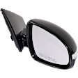 Driver and Passenger Side Mirror, Power Adjust, Heated, Power Folding, Paintable, In-housing Signal Light, Without Memory Recall, No Puddle Light, No Auto-Dimming, No Blind Spot Feature
